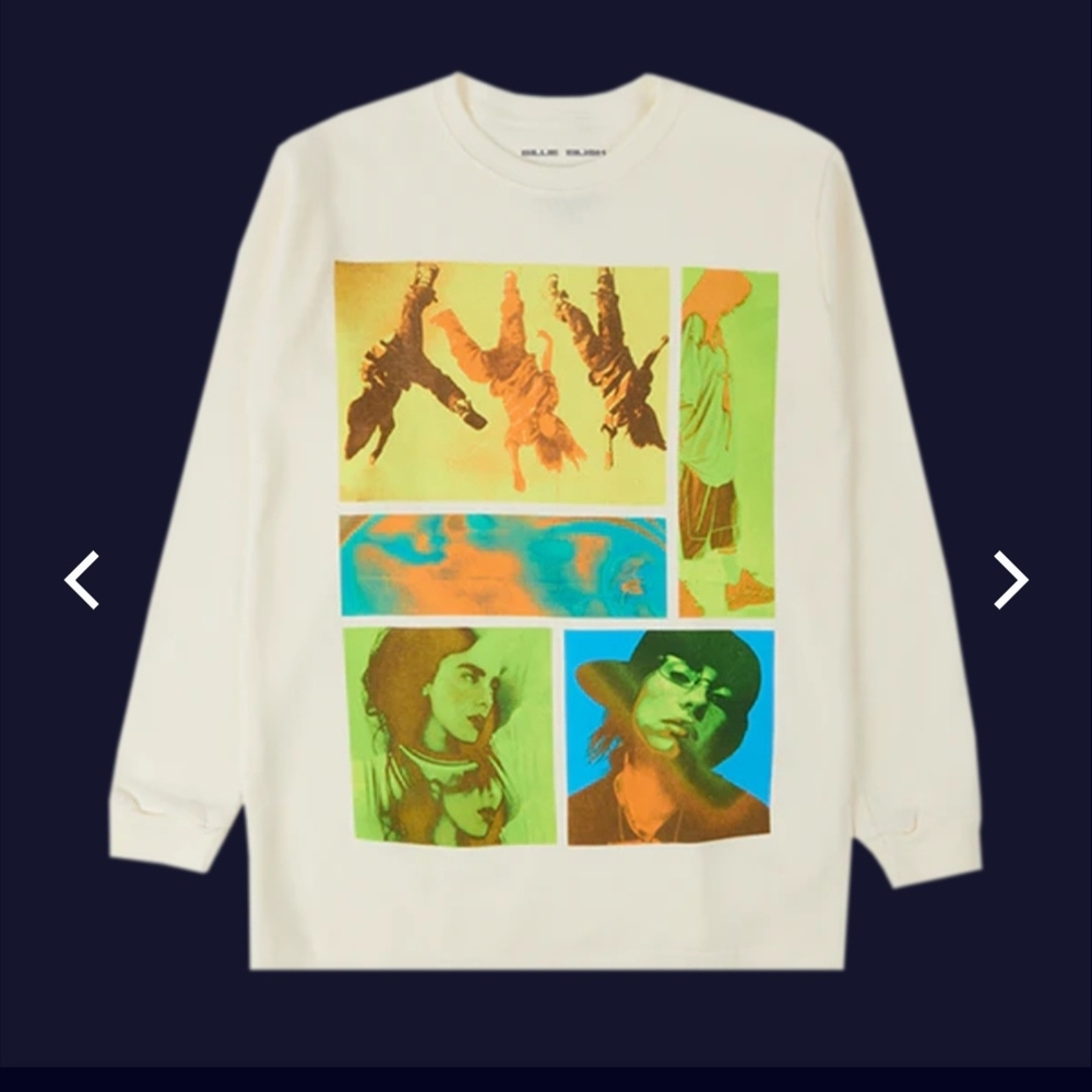 Birds Of A Feather 100% Organic Cotton Billie Eilish Thermal**sold Out Online**